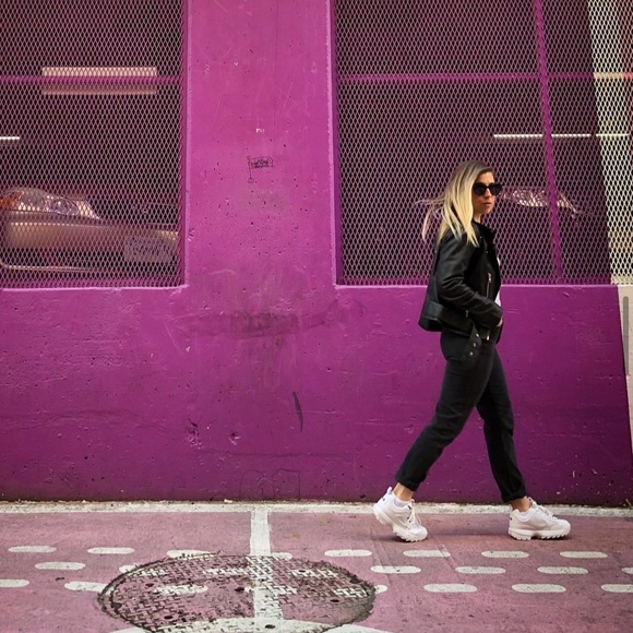 Black Genuine Leather Biker Jacket w/ Silver Hardware- Size X-Small - Picture 12 of 12